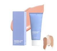 Dieci venti fondazioni liquide, dieci venti basi liquide impermeabili a copertura completa, opache, idratante, duratura, per tutti i tipi di pelle (Wheat)
