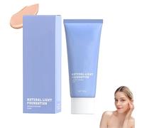 Dieci venti fondazioni liquide, dieci venti Coverge piena Cover Matte Liquid Foundation Controllo dell'olio di lunga durata 24H Concettore duraturo, impermeabile per il colore resistente (Natural)