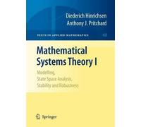 Diederich Hinrichsen Anthony J. Pritcha Mathematical Systems Theory (Tascabile)