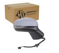 DIEDERICHS 1432324 Specchietto retrovisore esterno termico convesso Specchio completo per regolazione elettrica specchio ribaltabile/ripiegabile elettricamente predisposto per avvisatore angolo morto