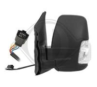 SPECCHIO SINISTRO DI TRANSITO 14-19 LAMPEGGIANTE BIANCO:5W