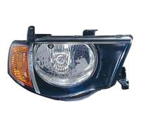 Faro anteriore dx L200 06-10 arancio H4 Club doppia cabina