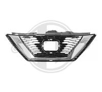 DIEDERICHS 6046942 Griglia radiatore cromo/nero