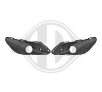 DIEDERICHS Apertura Paraurti Anteriore Destro Nero per Peugeot 308 Sw II