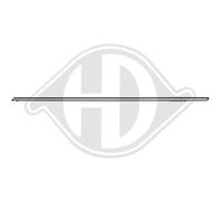 DIEDERICHS Cer Listello di Protezione Porta Frontale Dx per Mercedes-Benz Salone