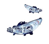 DIEDERICHS Fari Sinistro Destro H7 H1 Per Peugeot 207 CC WD_ WA_ WC_ WK_