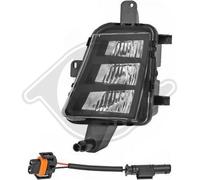 DIEDERICHS Fendinebbia Sinistro Adatto A per VW Golf VII 5G1 BE1