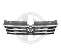 DIEDERICHS Griglia Del Radiatore Adatta Per VW Tiguan AD1 2.0 TDI Crom/Nero