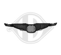 DIEDERICHS Griglia Radiatore Nero Adatto A per Mazda 2 Dy