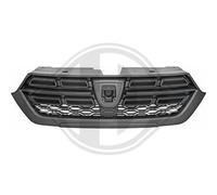 DIEDERICHS Griglia Radiatore Per Dacia Dokker KE_ 1.6 1.3 TCe 130 Nera