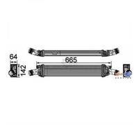 DIEDERICHS Intercooler Per Audi A4 Avant 8K5 B8 Q5 8RB 8R DCA1061