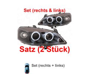 DIEDERICHS Kit Fari Alogeni Sinistro Destro Per Opel Astra G CC