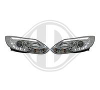 DIEDERICHS Kit Fari Sinistro Destro Alogeno Per Ford Focus III