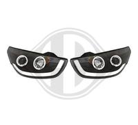 Diederichs Kit faro principale 6861385 per Hyundai IX35 sinistra/destra alogena