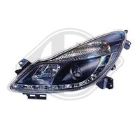 DIEDERICHS Kit Faro Sinistra Destra Alogena per Opel Corsa D