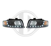 DIEDERICHS Kit Faro Sinistra Destra Lampada Alogena per Audi A4 8E2