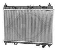 DIEDERICHS Radiatore Acqua Motore Adatto A per Ford B-Max Ka + JK 1.6 Ti