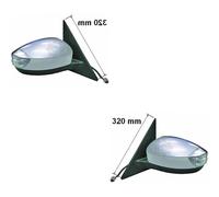 DIEDERICHS Specchietto Laterale Set Sinistra Destra Con Freccia per Ford MAX WA6