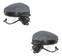 Diederichs Specchio Esterno Sinistro Destra Con Lampeggiante (LED) per Audi A3