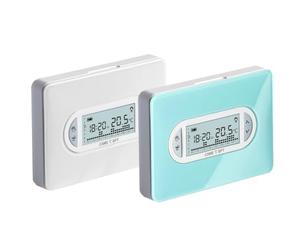 Dieffematic CAME TH/450 Cronotermostato Elettronico Settimanale - Termostato Digitale Programmabile per Casa, Colore Bianco con Cover Intercambiabili