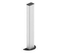 Dieffematic Colonnina Supporto Fotocellule per Automazione Cancelli - Design Extrapiatto Universale in Alluminio, 100 cm