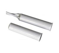 Dieffematic Contatto Magnetico Cilindrico Termoplastico da Incasso - Sensore Sicurezza per Infissi, Cavo 2 Metri