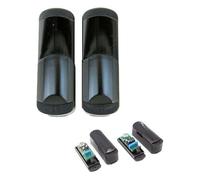 Dieffematic Coppia di FOTOCELLULE Wireless A Batteria Esterno CANCELLI SERRANDE Box 12V 24V