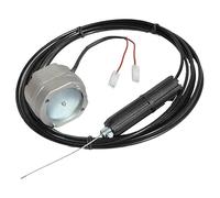 Dieffematic Elettrofreno ACM 1312111 - Kit Freno Elettromagnetico per Blocco Motore Serranda con Cavo Sblocco e Maniglia