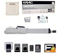 Dieffematic FAAC 415 L 24V KIT - Automazione Cancello Battente Elettrico Automatico per 1 Anta, Max 3m