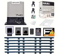 Dieffematic FAAC Delta 2 740 Kit 6 Metri CREMAGLIERA Nylon AUTOMAZIONE CANCELLO Scorrevole