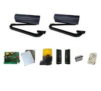 Dieffematic FAAC GENIUS TRIGON 02 Kit Automazione Cancello a Bracci Articolati 230V - Ante Battenti Residenziali 3 Metri