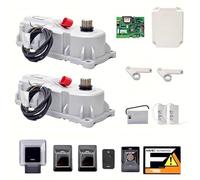 Dieffematic FAAC POWER KIT 770 24V Automazione Cancello Battente - Motore Interrato per Anta Max 2m - Peso 500kg