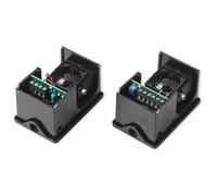 Dieffematic Fotocellule a Superficie CARDIN CDR841E00 - Coppia Sensori Infrarossi per Cancelli - Portata 15m - Antiurto IP66