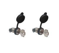 Dieffematic Genius FAAC Roller 770 - Coppia Serrature Chiave Sblocco con Cappuccio - Modello JA208 00058P2137