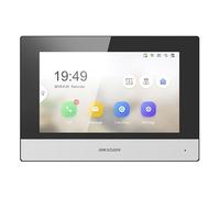 Dieffematic Hikvision DS-KH6320-TE1 Monitor IP da Interno - Videocitofono con Schermo Touch 7 Pollici, PoE e Sblocco Remoto