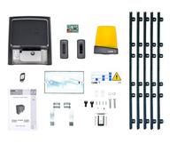 Dieffematic KIT CAME U2313 BX-78 Automazione Cancello Scorrevole - 800kg, Sicurezza Avanzata - Kit Completo 230V, Cremagliera 5 MT