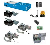 Dieffematic Kit Completo Came Frog-AE - Automazione Cancello Battente 230V, Motori Interrati con Casse di Fondazione