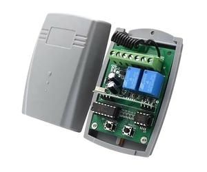 Dieffematic Kit Ricevente Radio RX2N-BOX 2 Canali - per Cancelli, Serrande, Luci - 433MHz, 12-24V