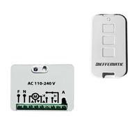 Dieffematic KITG Kit Automazione Centralina Centrale per Tapparelle e Tende - con Telecomando Rolling Code, 230V