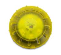 Dieffematic LAR3G Lampeggiante LED per Cancelli Automatici - Porte Basculanti e Sezionali - 24V Giallo - Diametro 9cm