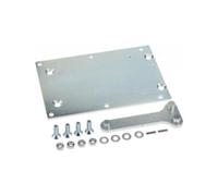 Dieffematic Piastra Adattamento 58P1573 - Adattatore Motore Cancello FAAC 770 Genius Roller - Casse Preesistenti CAME
