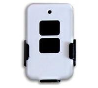 Dieffematic Radiocomando Bicanale ACM TX2 Rolling Code - Telecomando Professionale Automazione Cancelli con Supporto, 433 MHz