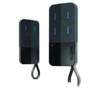 Dieffematic Telcoma Noire 4E - Radiocomando 4 Canali Rolling-Code per Cancello e Garage - Nero