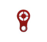 Dieffematic Telecomando Trasmettitore Rolling Code KEY SUB 44CR - 4 Canali, 433.92 MHz, Resistente all'Acqua, Rosso