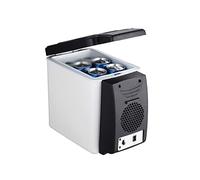 DieffematicBX Frigorifero Piccolo 6L Car Refrigerators Ultra Quiet Low Noise Car Mini Fridge Freezer Cooling And Heating Box 2 in 1 Multi-Function Travel (Color : B)