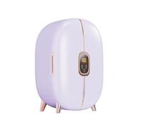 DieffematicBX Frigorifero Piccolo Beauty Frigorifero Prodotti per la cura della pelle Refrigerazione Cosmetici Piccolo frigorifero Piccola mini scatola di controllo della temperatura intelligente