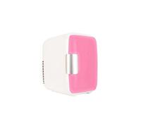 DieffematicBX Frigorifero Piccolo Car Refrigerator 4L Fridge Portable Small Refrigerator Cool Warmer Cosmetics Foods Fridge for Car (Color : Pink)