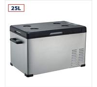 DieffematicBX Frigorifero Piccolo Compressore auto Frigorifero Car duplice uso di refrigerazione Icing auto Mini Frigorifero dormitorio refrigerato (Size : 25L)