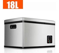 DieffematicBX Frigorifero Piccolo Dell'automobile del veicolo 18L Frigorifero compressore frigorifero Frigorifero refrigerazione e congelazione mini dispositivo di raffreddamento 12V 24V può essere ut