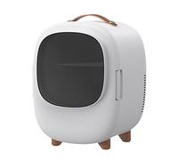 DieffematicBX Frigorifero Piccolo Mini small refrigerator household cosmetics heating and cooling dual-use refrigerator car home dual-use student dormitory portable (Color : White)